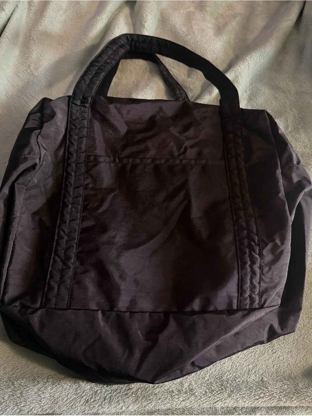 Universal Thread Black Packable Duffel Bag with Matching Pouch